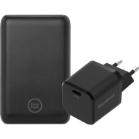 BlueBuilt Powerbank 10.000 mAh + 30W Charger - Black