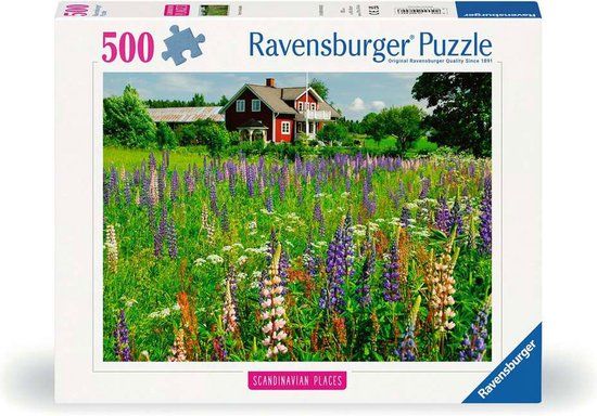 Ravensburger Boerderij in Zweden Puzzle - 500 Pieces