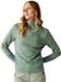 Dare2b Iced Core Stretch Sweatshirt Met Halve Rits Groen 40 Vrouw
