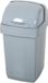 Addis Afvalbak 'Nox' - 100% Gerecycled - Roll Top Prullenbak - 10 liter - Licht Grijs
