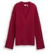 Tom Tailor - Oversized gebreide trui met wol - Maat XXL - rumba red melange