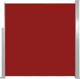vidaXL - Windscherm - uittrekbaar - 140x300 cm - rood
