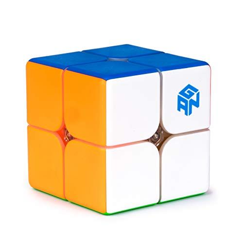 GAN 249 V2 2x2 Speed Cube - Mini Cube Puzzle Toy - 49mm (stickerless)
