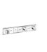 Hansgrohe RainSelect douche- en badkraan chroom, wit