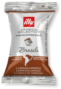 Illy Capsules Iperespresso Arabica Selection Brasile 100 stuks