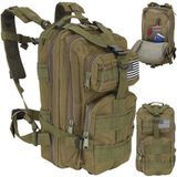 Trizand Kleine Groene Militaire Rugzak 26L