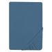 roba DXHome Hoeslaken 40 x 90-45 x 90 cm, Seashells Indigo, bedlaken voor wieg/wiegen, biologisch katoen, GOTS en Oeko-Tex Standard 100, blauw