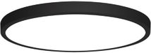 BES LED Panneau LED - Ø30 - 24W - Clair/Blanc froid 6400K - Noir mat - En saillie - Rond - Aluminium