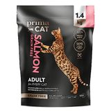 PrimaCat - Graanvrij droogvoer voor volwassen katten, smaak zalm, 1,4 kg