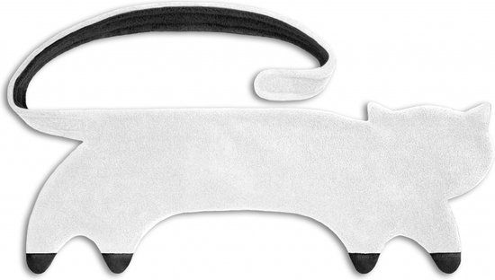 Leschi Warmtekussen Coco de kat - Snow/Midnight