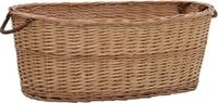 vidaXL - Houtmand - met - handvatten - 88x57x34 - cm - natuurlijk - wilgenhout