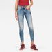 G-Star Arc 3D Skinny Wmn Dames Jeans W31 Medium Aged