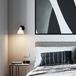 Rotaliana Luxy H0 Glam Applique murale noir/blanc, verre