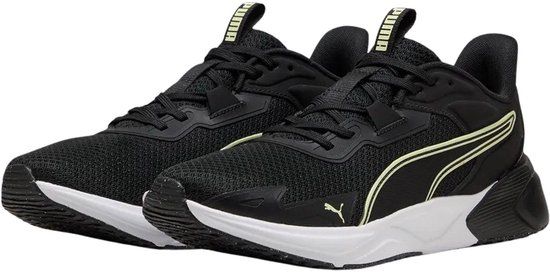 Puma Disperse XT 4 Sportschoenen Heren Zwart/Wit/Geel Maat 44