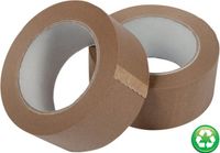 IEZZY Verpakkingstape - gerecycled papier - 50mm x 50 meter - bruin