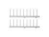 String Porte-assiettes String gris, 30 cm, lot de 2