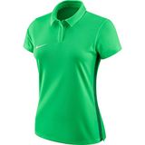 Nike Dry Academy 18 SS Polo Dames Sportpolo - Groen - Maat XL