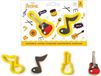 Decora Koekjes Uitsteker Set Noot & Gitaar -2st-