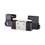 Riegler 3/2-wegventiel, elektropneumatisch, 3V, bistabil, G 1/8, 230 V, 50 Hz, werkdruk 1,5-8 bar, temp. -20 °C tot 70 °C, 500 l/min.