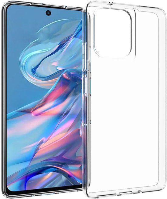 Accezz Hoesje - Geschikt voor Motorola Moto G75 5G - Clear Backcover - Transparant