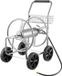 Vevor chariot de dévidoir de tuyau, convient pour tuyau max 76 m x 1,5 cm, chariot de dévidoir de tuyau d'eau de jardin, outil mobile avec 4 roues en acier pour plantation extérieure avec panier de rangement pour jardin, jardin, pelouse