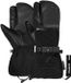 Reusch 3-Finger Handschuhe Duality R-WOOL Lobster Unisex Zwart Maat 8
