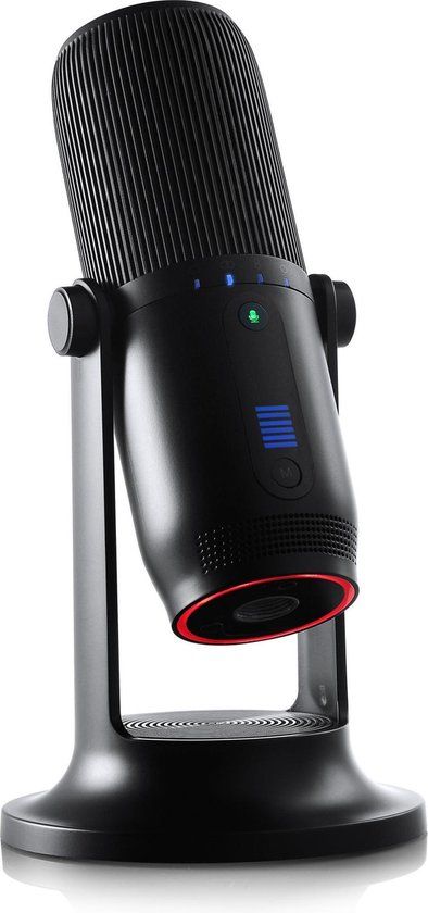 Thronmax MDrill One Pro Gaming Streaming en Studio microfoon - Diep Zwart - 96khz - PC/PS4