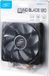DeepCool WIND BLADE 120 W Single Colour White LED 120mm High Fan, Hydro Bearing, Low Noise