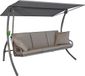 Angerer Elegance Sun Schommelbank 3-zits 3-Sitzer taupe