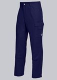 BP 1486-060-10-42 Werkbroek, met elastisch rugdeel, 300,00 g/m² puur katoen, donkerblauw, 42