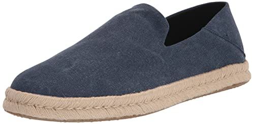 TOMS Santiago Heren Instappers - Blauw - Maat 40,5
