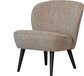 WOOOD Fauteuil Sara - Naturel - Industrieel - 71x59x70 - 2025