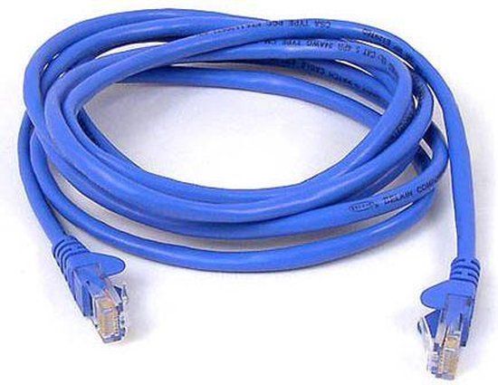 Belkin 15m CAT5e Blue Network Cable - RJ45