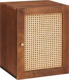 vidaXL Badkamerkast Bruin Bewerkt Hout 38 x 33,5 x 48 cm
