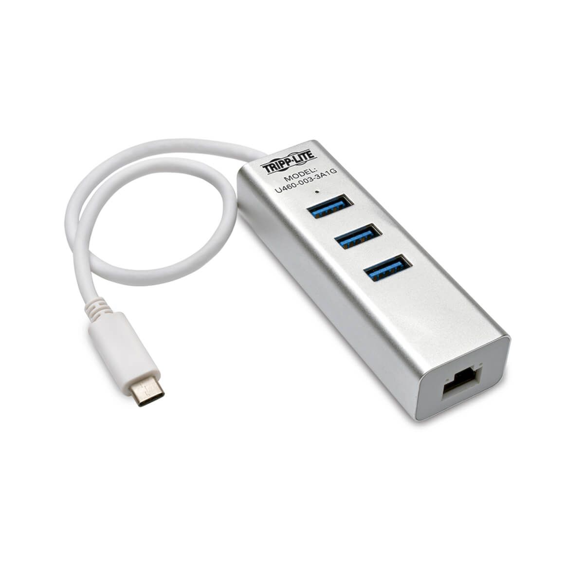 Tripp Lite U460-003-3A1G USB 3.1 Gen 1 Hub - Zilver