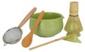 Set à matcha - Set à matcha - 7 pièces - Bol en céramique - Fouet en bambou pour matcha - Pour un usage domestique - Cadeau