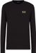 EA7 Core Identity Chemise manches longues Hommes Noir - Taille XXL