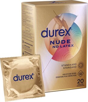 Durex Nude Condooms - Latexvrij - 20 stuks