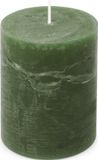 Spaas Kaars rustiek 80/110 mm vert foncé