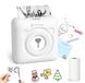 Imprimante photo mini - Thermique - Bluetooth - Noir et blanc - Portable