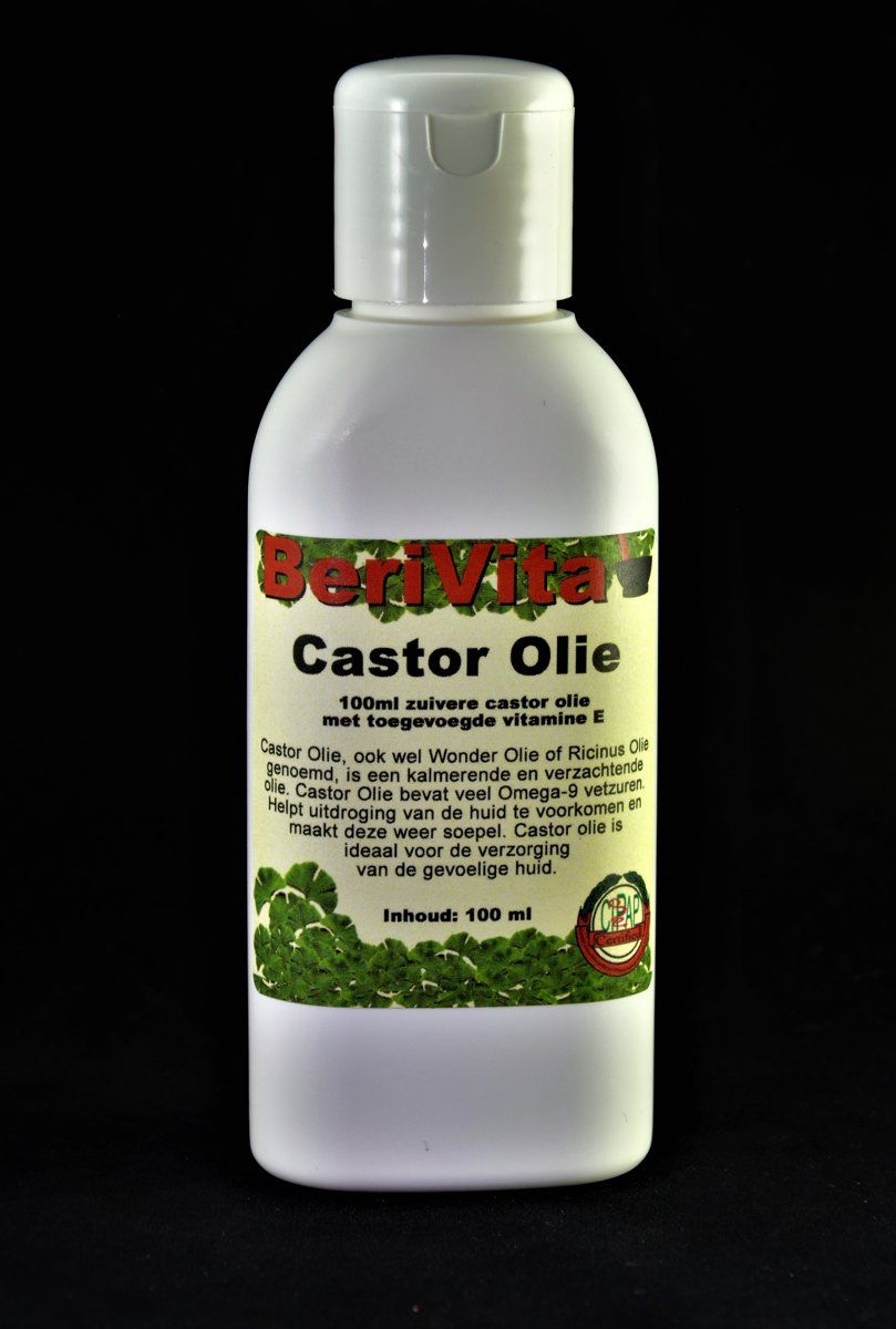 Berivita Castor Olie Wonderolie Puur 100ml Huid & Haar 100% natuurlijk krachtig & puur