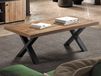 SHAKA Table basse 130 cm chêne denver