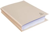 Exacompta FOREVER® 320 g/m2 - Pak van 25 dossiermappen met linnen rug - A4 - Grijs