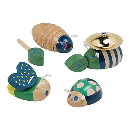 Manhattan Toy Folklore Bug Quartet - Muzikaal houten speelgoed - Multicolor