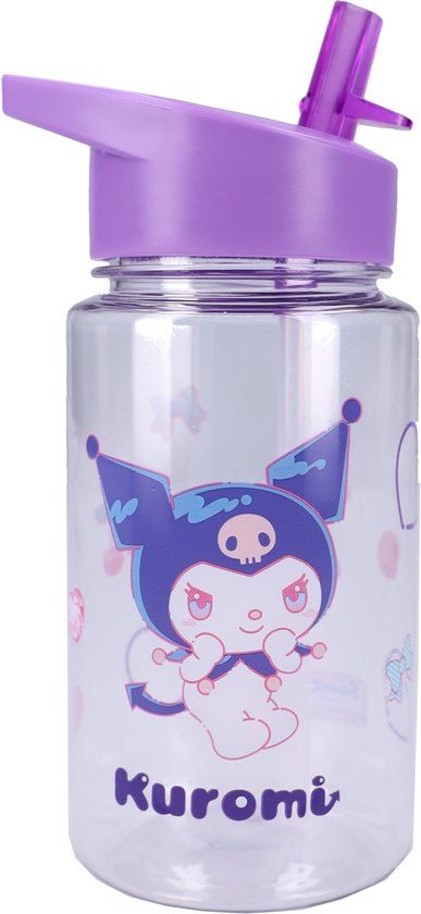 Hello Kitty and friends Kuromi Drink Up - Drinkfles - 450ml - Paars