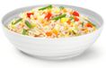 Plasticforte Rond bord/camping - diep bord/schaaltje - D19 x H5.5 cm - creme wit - kunststof - soepborden - onbreekbaar servies