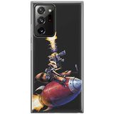 ERT GROUP mobiel telefoonhoesje voor Samsung GALAXY NOTE 20 ULTRA origineel en officieel erkend Marvel patroon Rocket 007