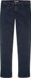 Wrangler Red Kabel Straight Jeans Heren Blue Black W32 x L32
