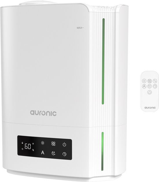 Auronic Luchtbevochtiger - 5 Liter - Wit
