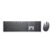 Dell KM7321W - Toetsenbord - Grijs, Titanium - Qwerty - Inclusief Muis